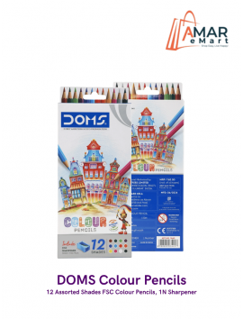DOMS Colour Pencils HSC 12