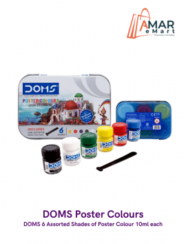 DOMS Poster Colours 6 Shades