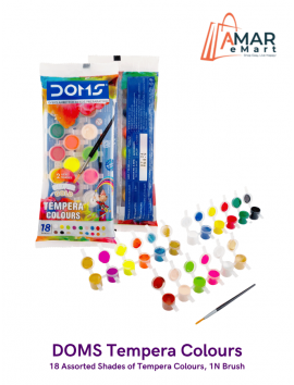 DOMS Tempera Colours 18 Shades
